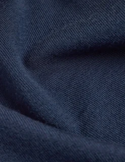 Premium Merino Crewneck Navy