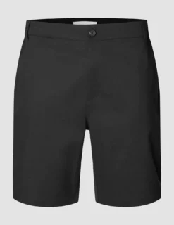 Refine Cotton Shorts Black