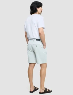Refine Cotton Shorts Mint Grey