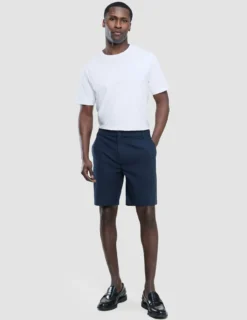 Refine Cotton Shorts Navy