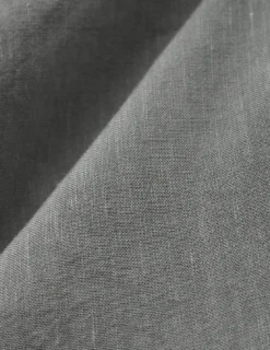 Refined Linen Long Sleeve Shirt Stone Grey