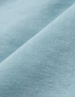 Refined Linen Long Sleeve Shirt Sky Blue