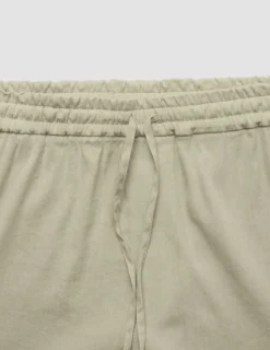 Refined Linen Pants Soft Sand