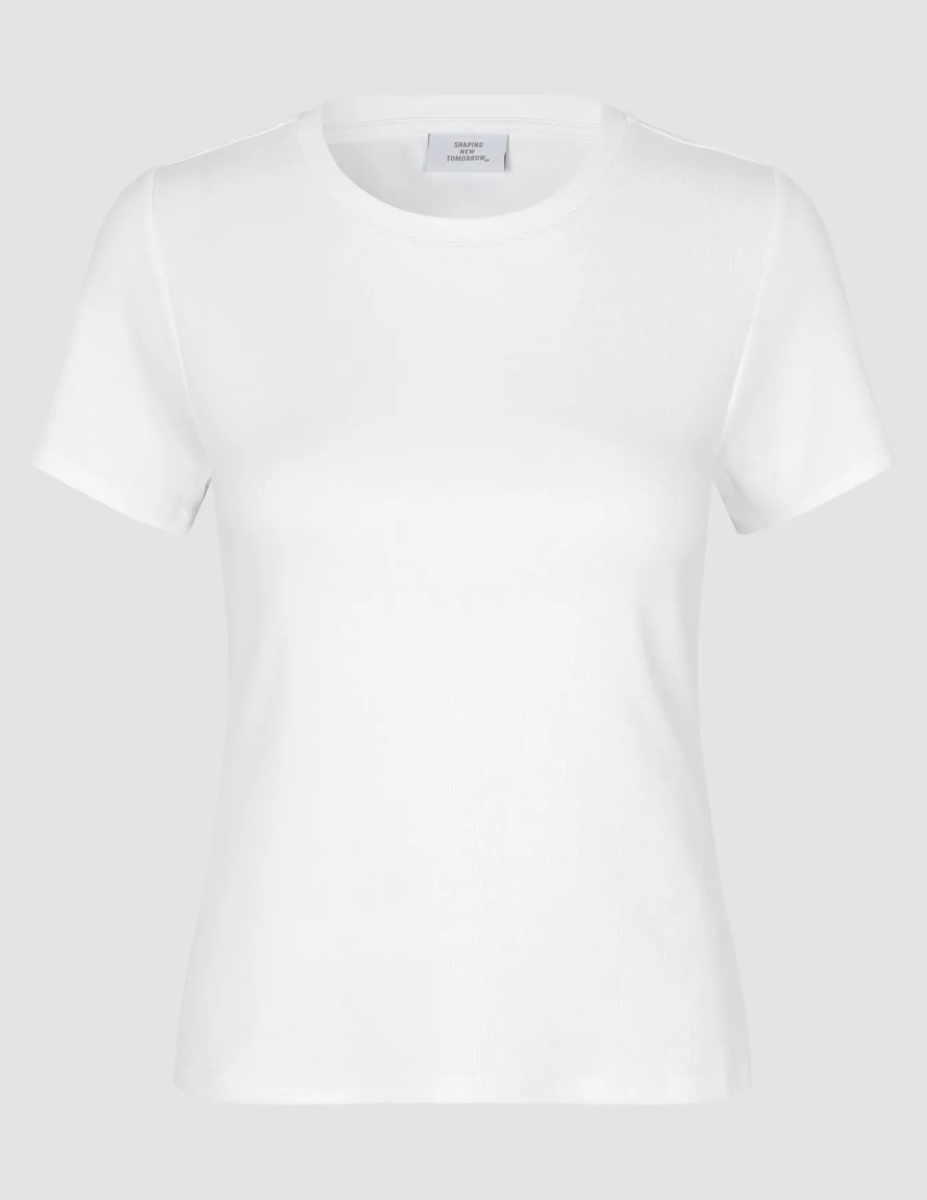 Rib T-Shirt White
