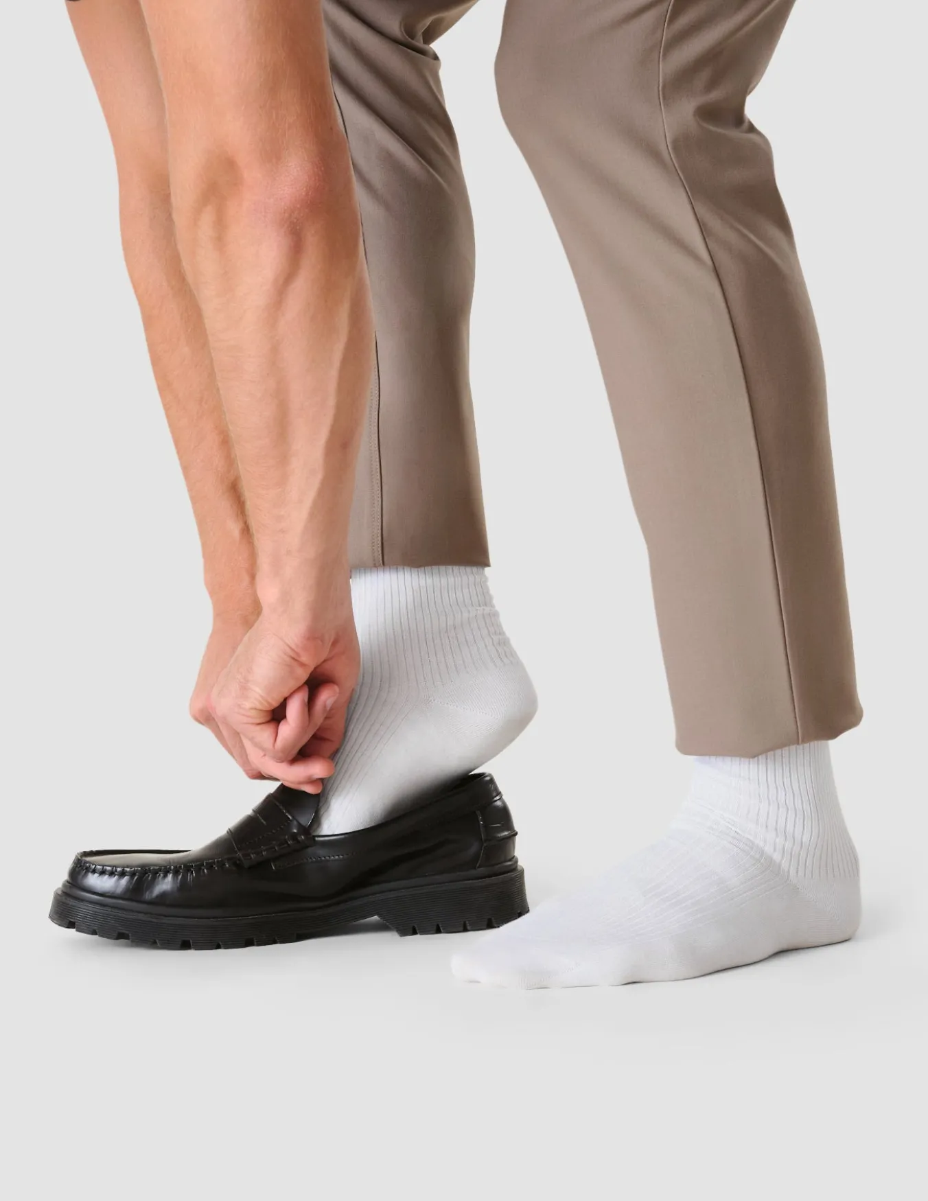 Sanitized® Silver Socks 2-pack White