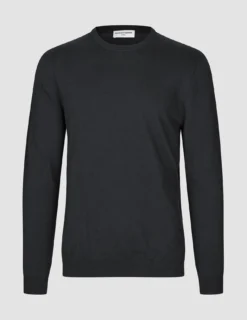 Seamless Core Knit Crewneck Black