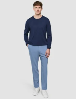Seamless Core Knit Crewneck Dark Navy