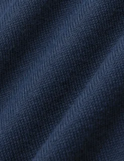 Seamless Core Knit Short Sleeve Polo Dark Navy