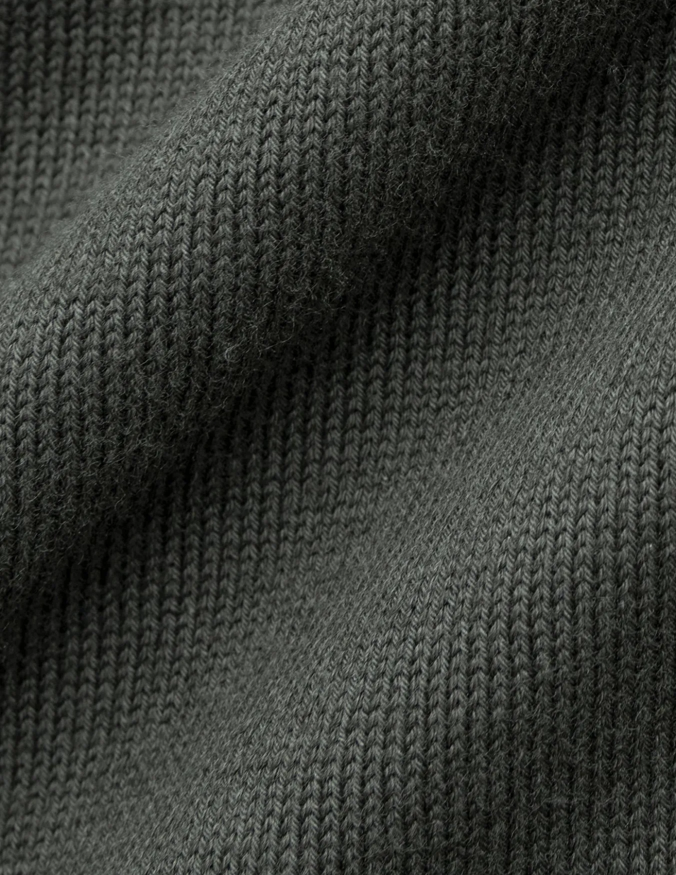 Seamless Core Knit Short Sleeve Polo Green Night