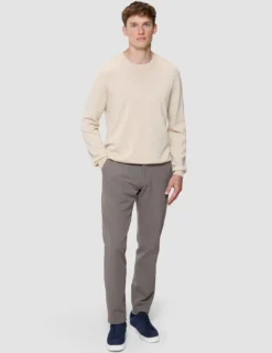 Seamless Premium Merino Knit Crewneck Birchwood