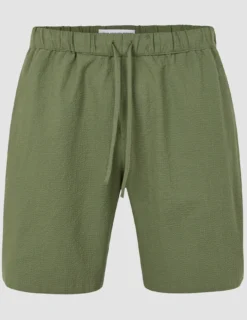Seersucker Shorts Clover Green