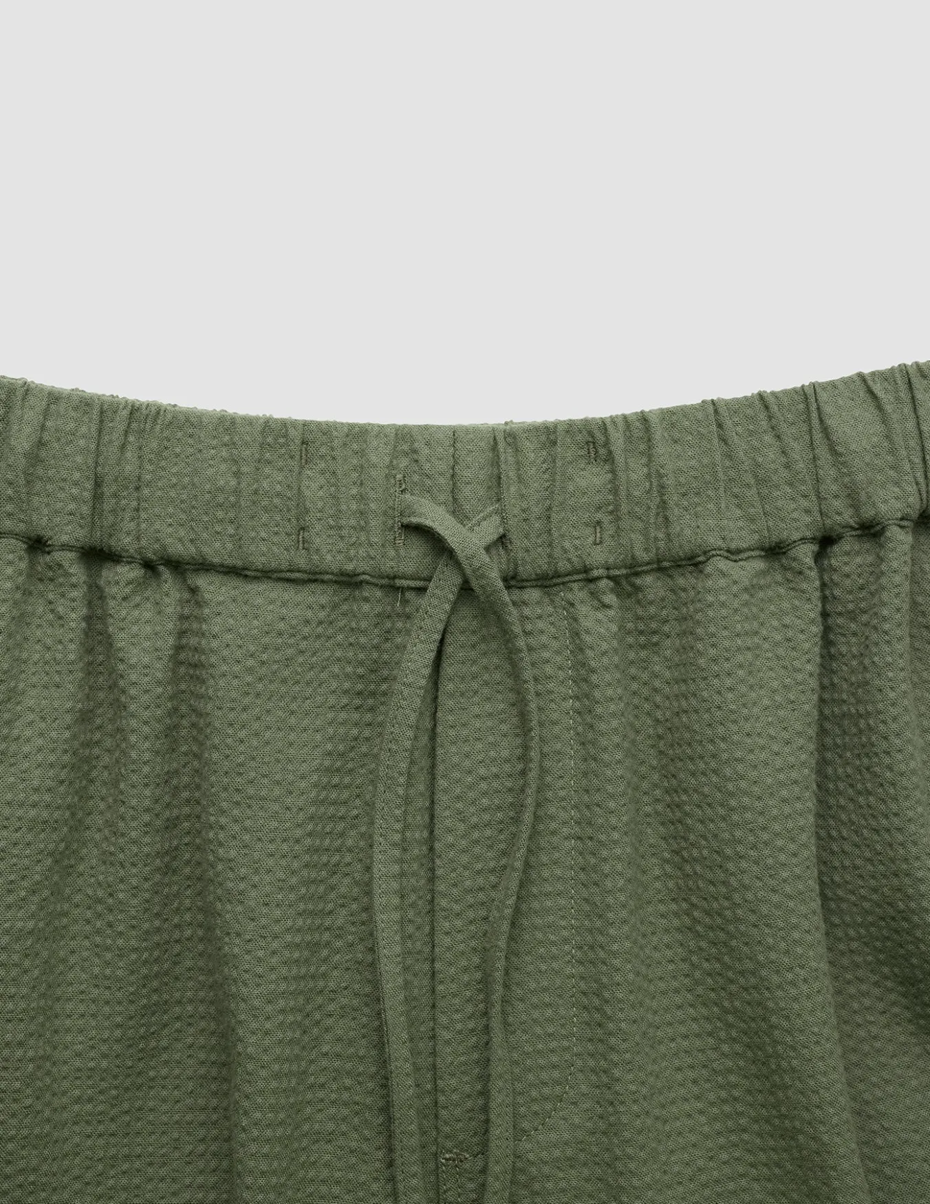 Seersucker Shorts Clover Green