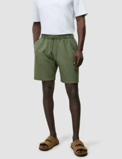 Seersucker Shorts Clover Green
