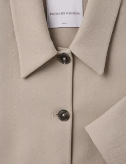 Serene Short Jacket Greige