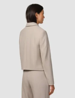 Serene Short Jacket Greige
