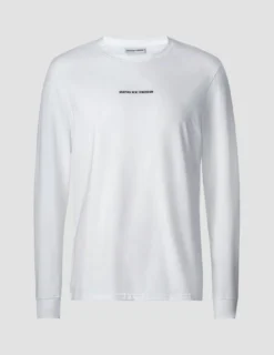 Supima Autograph Long-Sleeved T-Shirt White