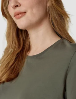 Supima Autograph T-shirt Dark Olive