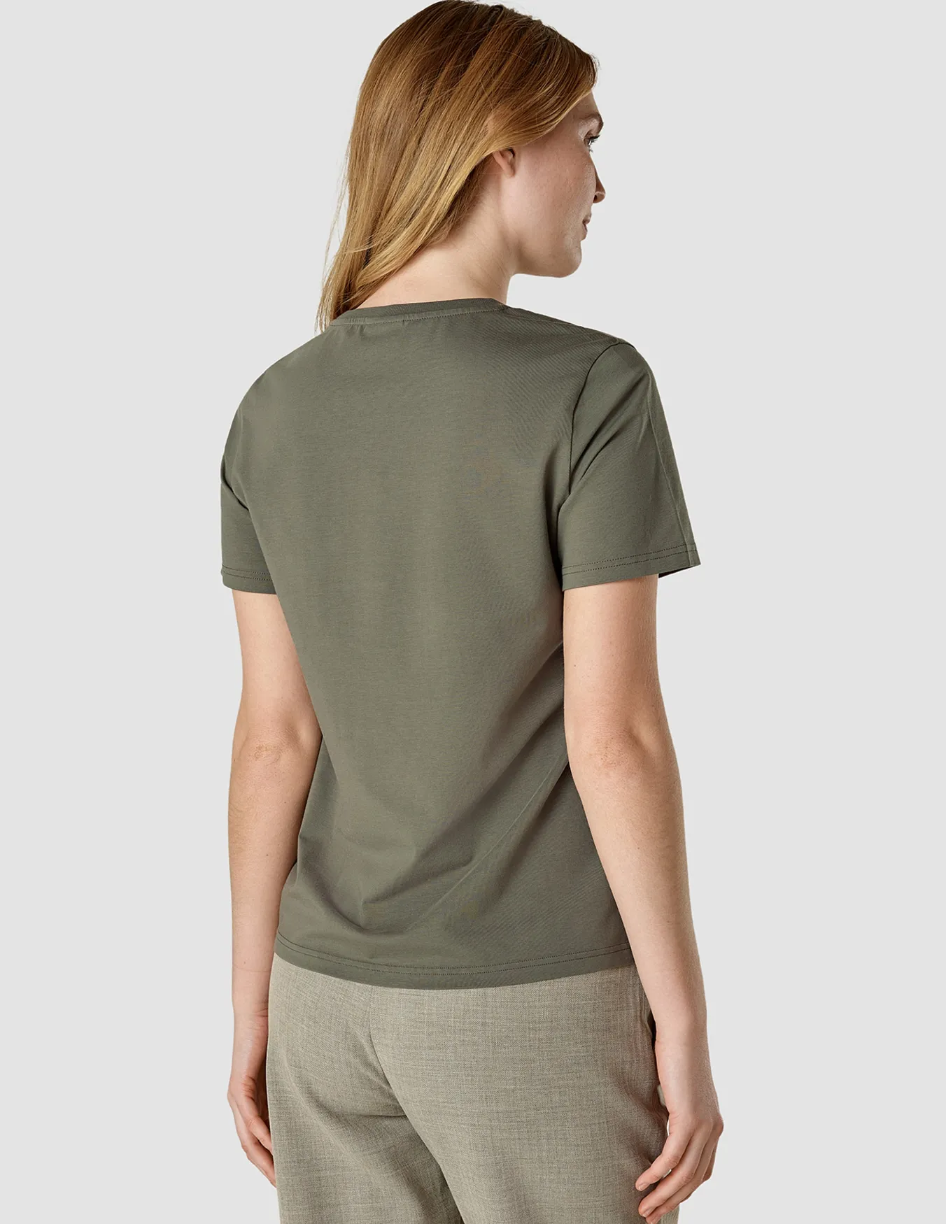 Supima Autograph T-shirt Dark Olive