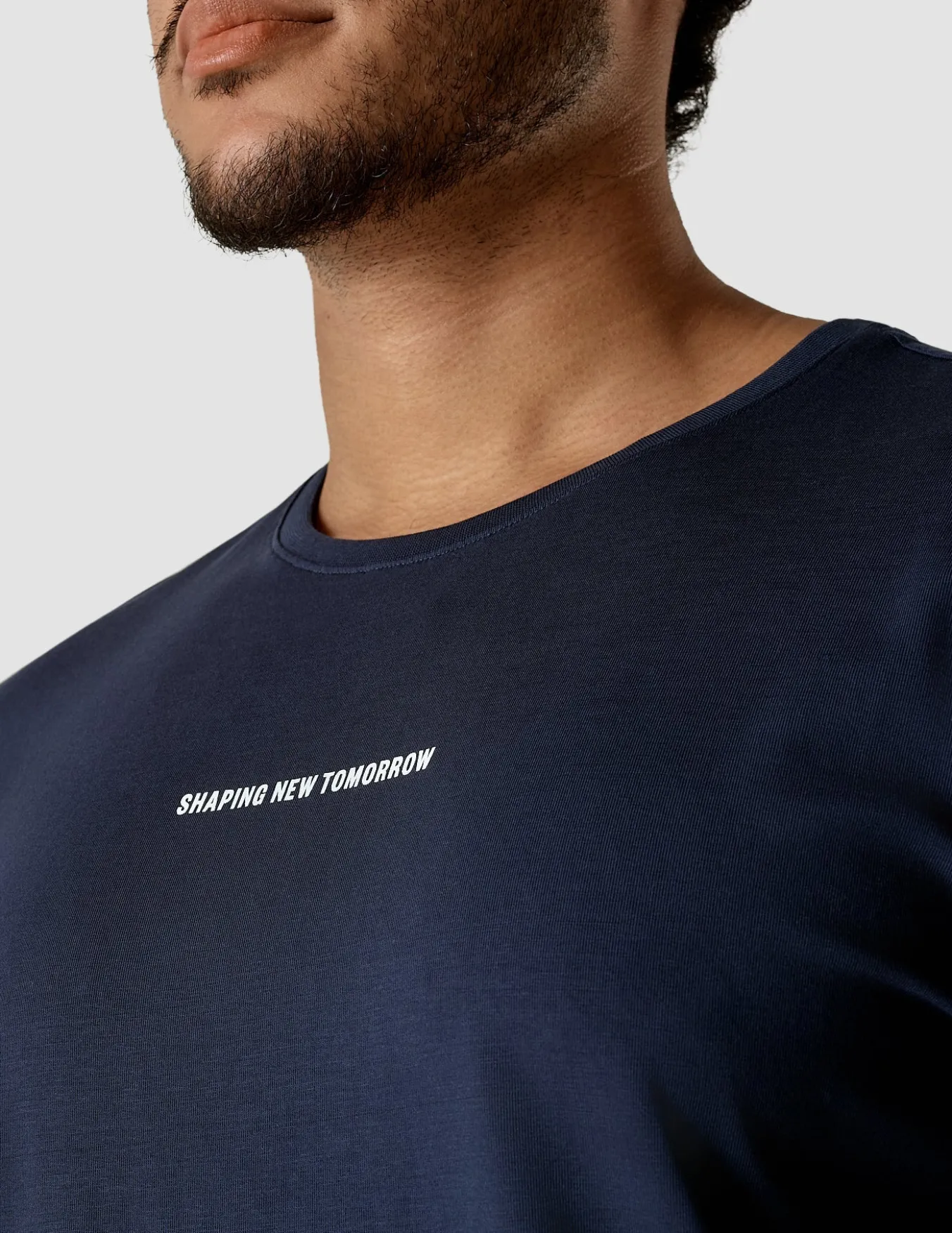 Supima Autograph T-shirt Navy