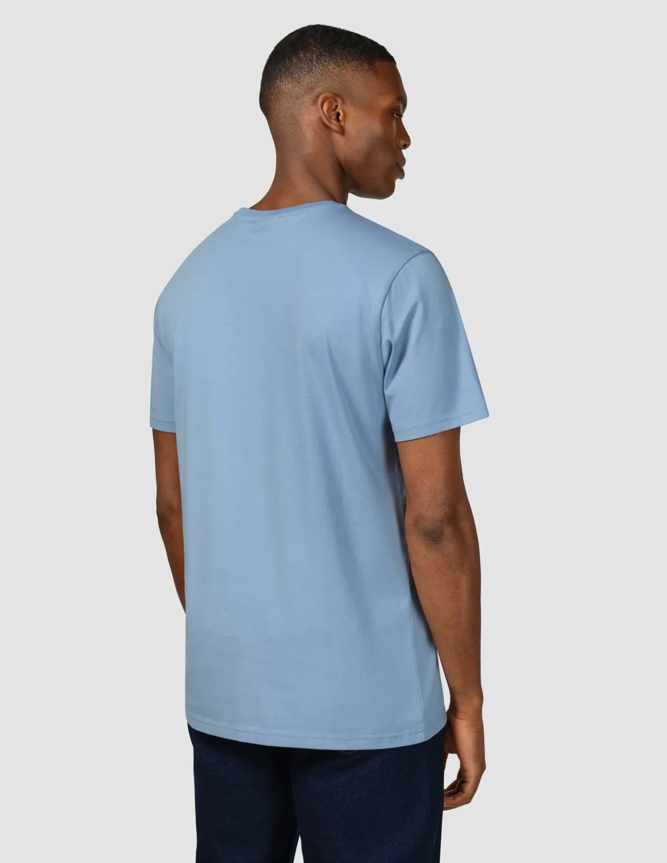 Supima Legacy T-shirt Rainy Blue
