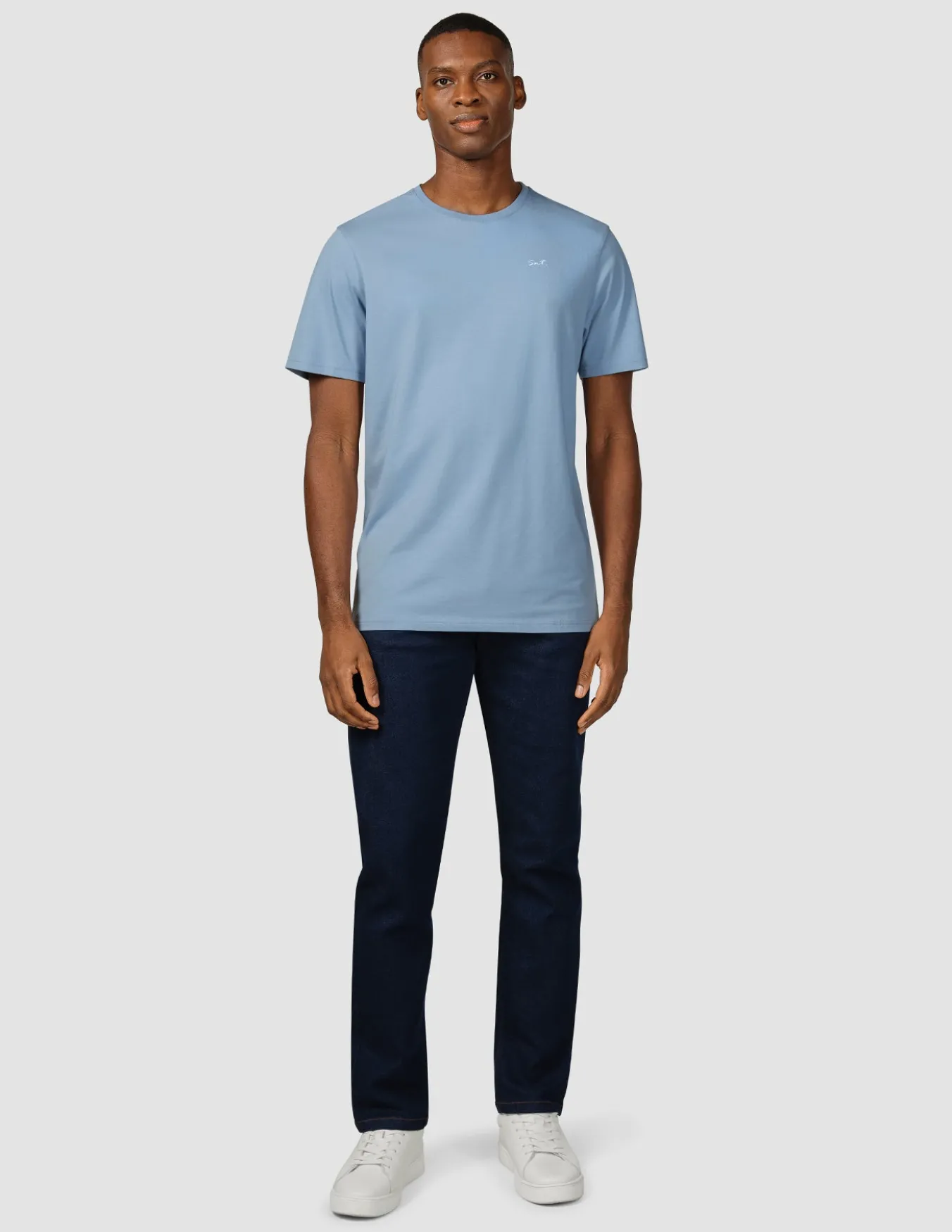 Supima Legacy T-shirt Rainy Blue