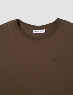 Supima Legacy T-shirt Saddle Brown