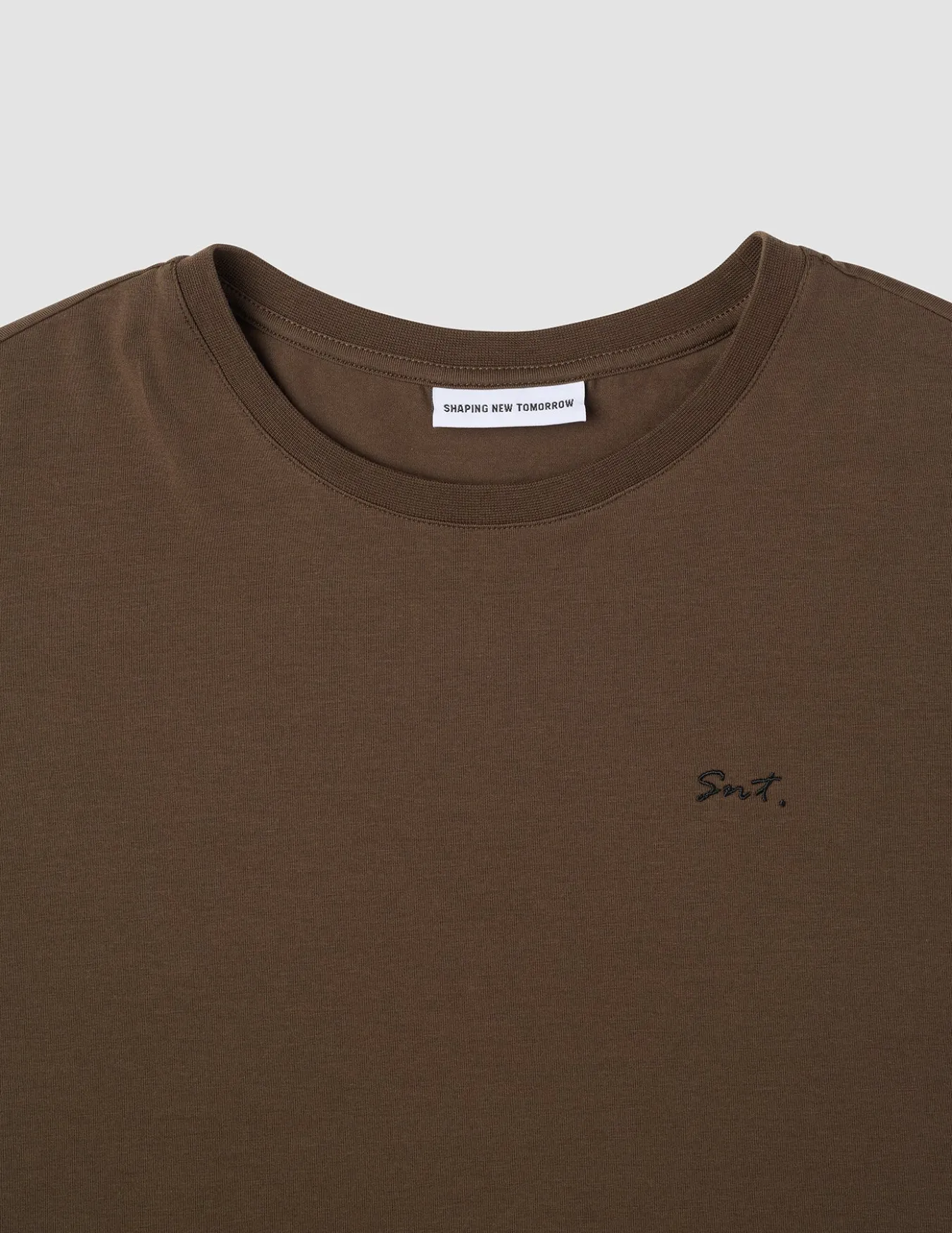 Supima Legacy T-shirt Saddle Brown
