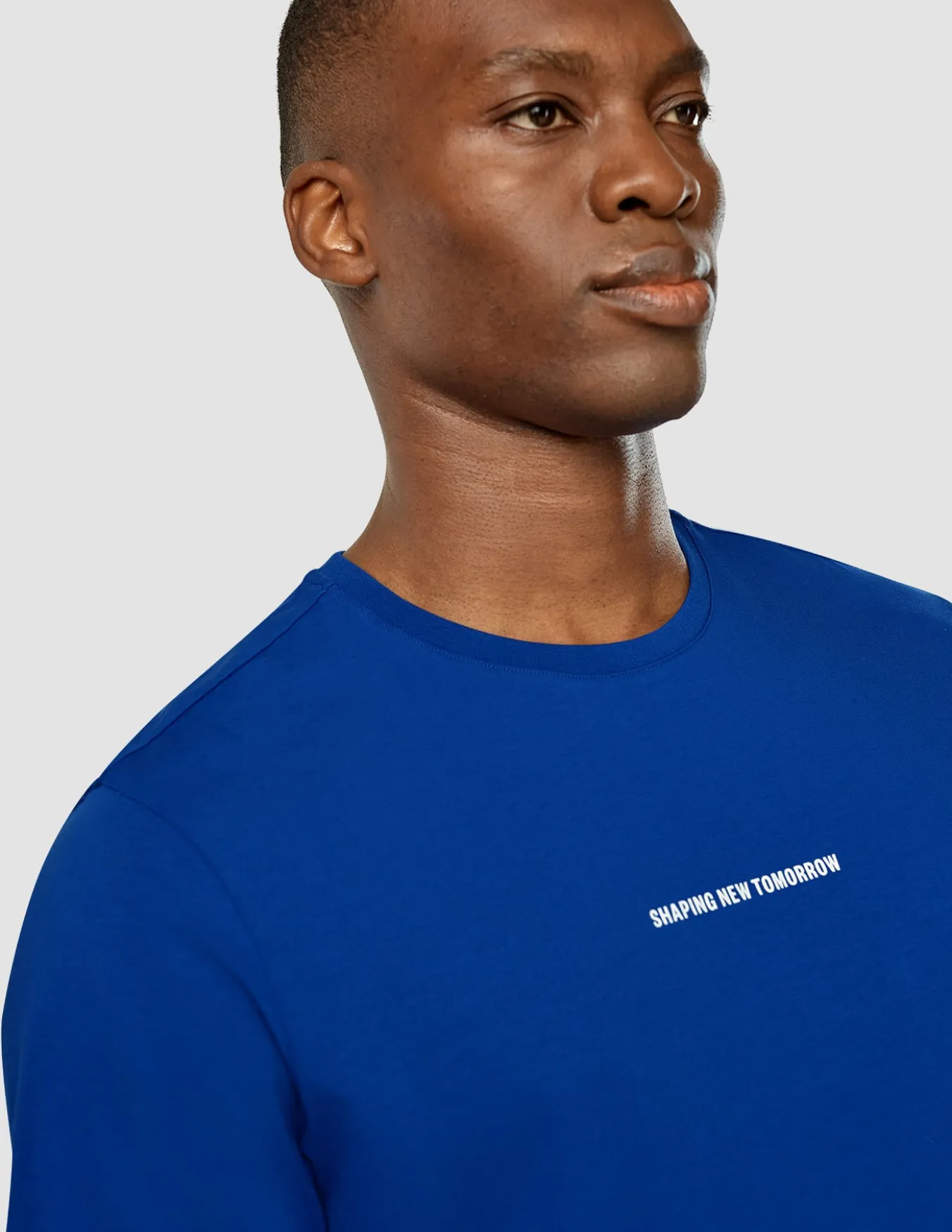 Supima T-Shirt Autograph Magnetic Blue