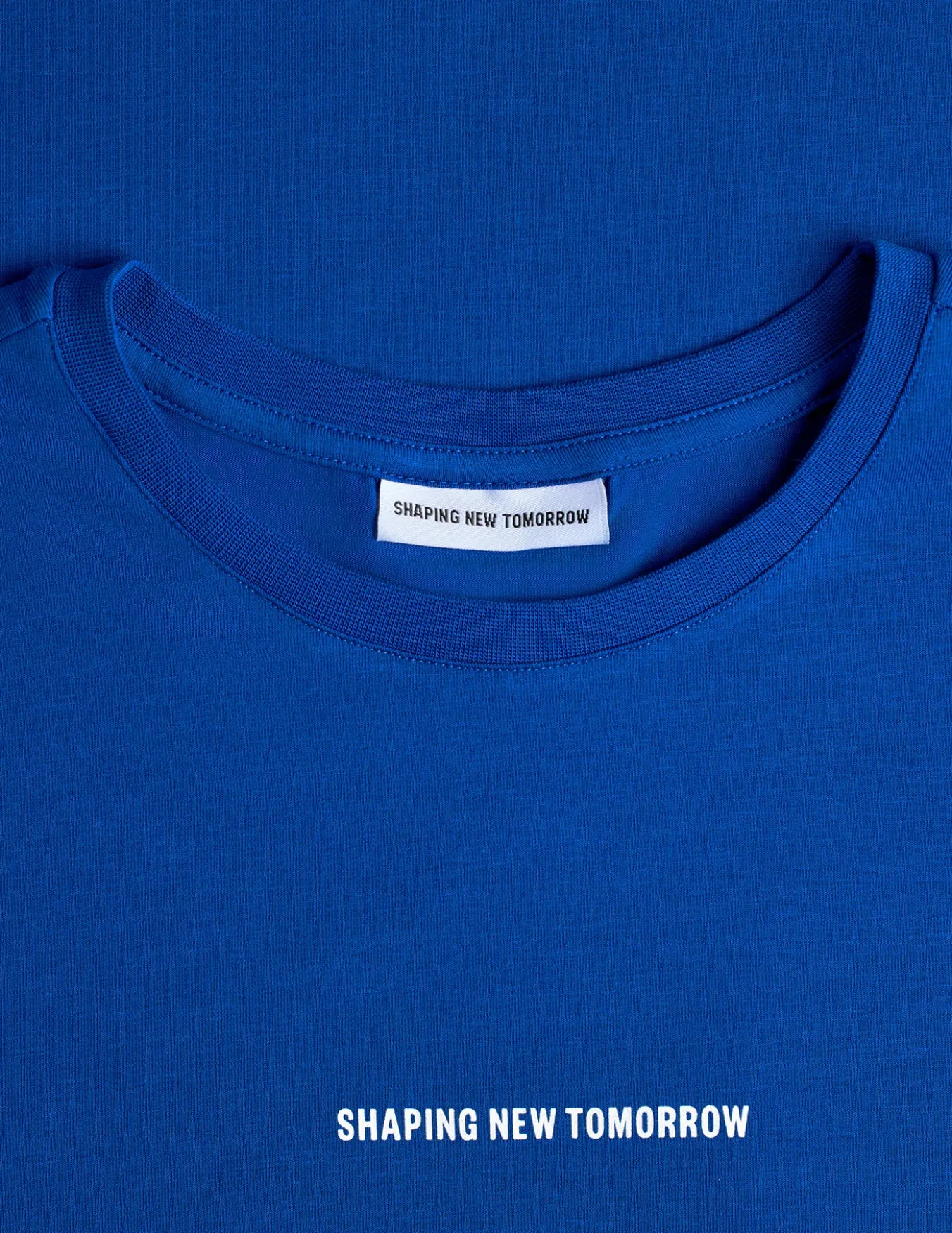 Supima T-Shirt Autograph Magnetic Blue