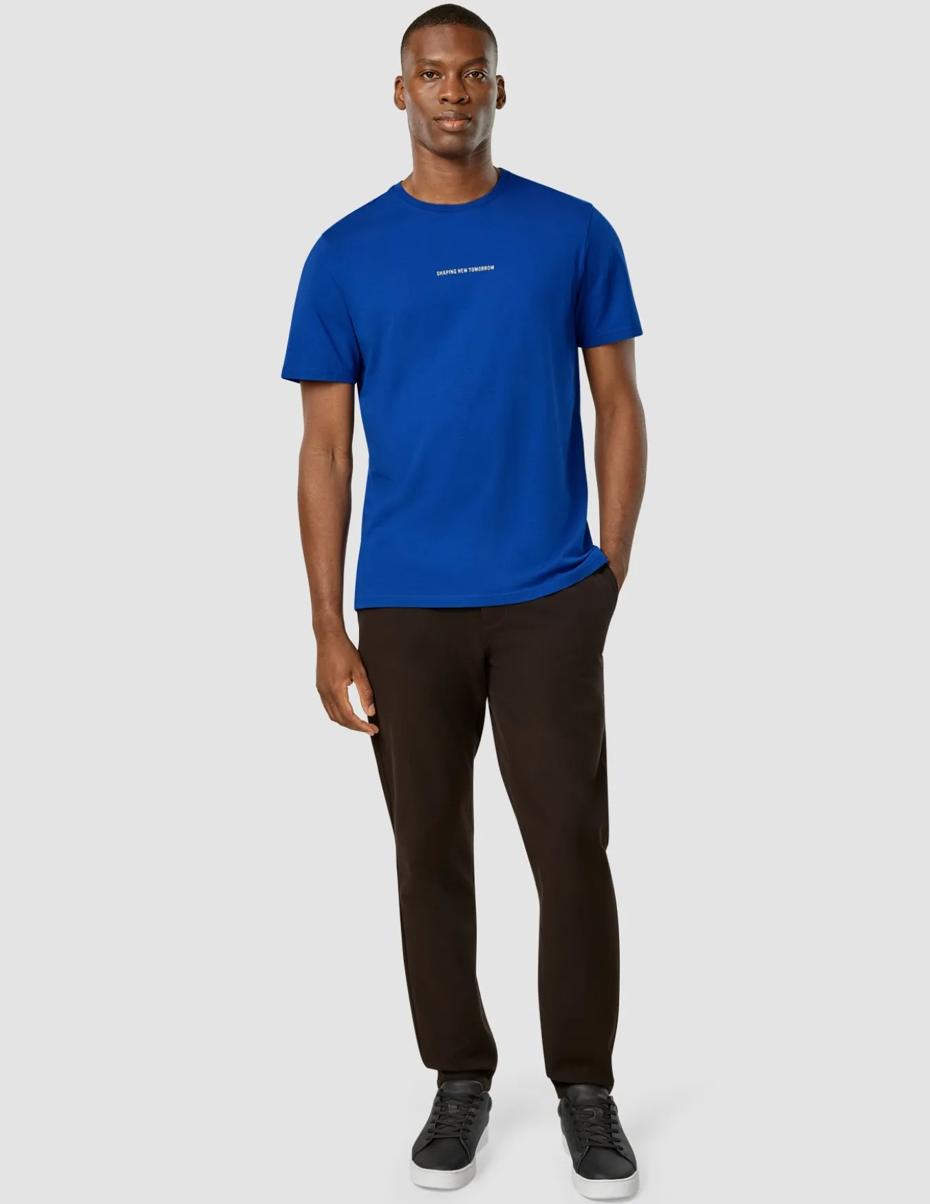 Supima T-Shirt Autograph Magnetic Blue