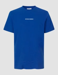 Supima T-Shirt Autograph Magnetic Blue
