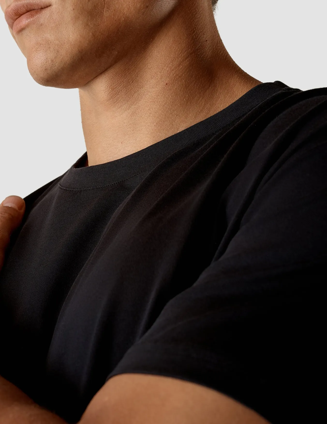 Supima T-shirt Box Fit Black