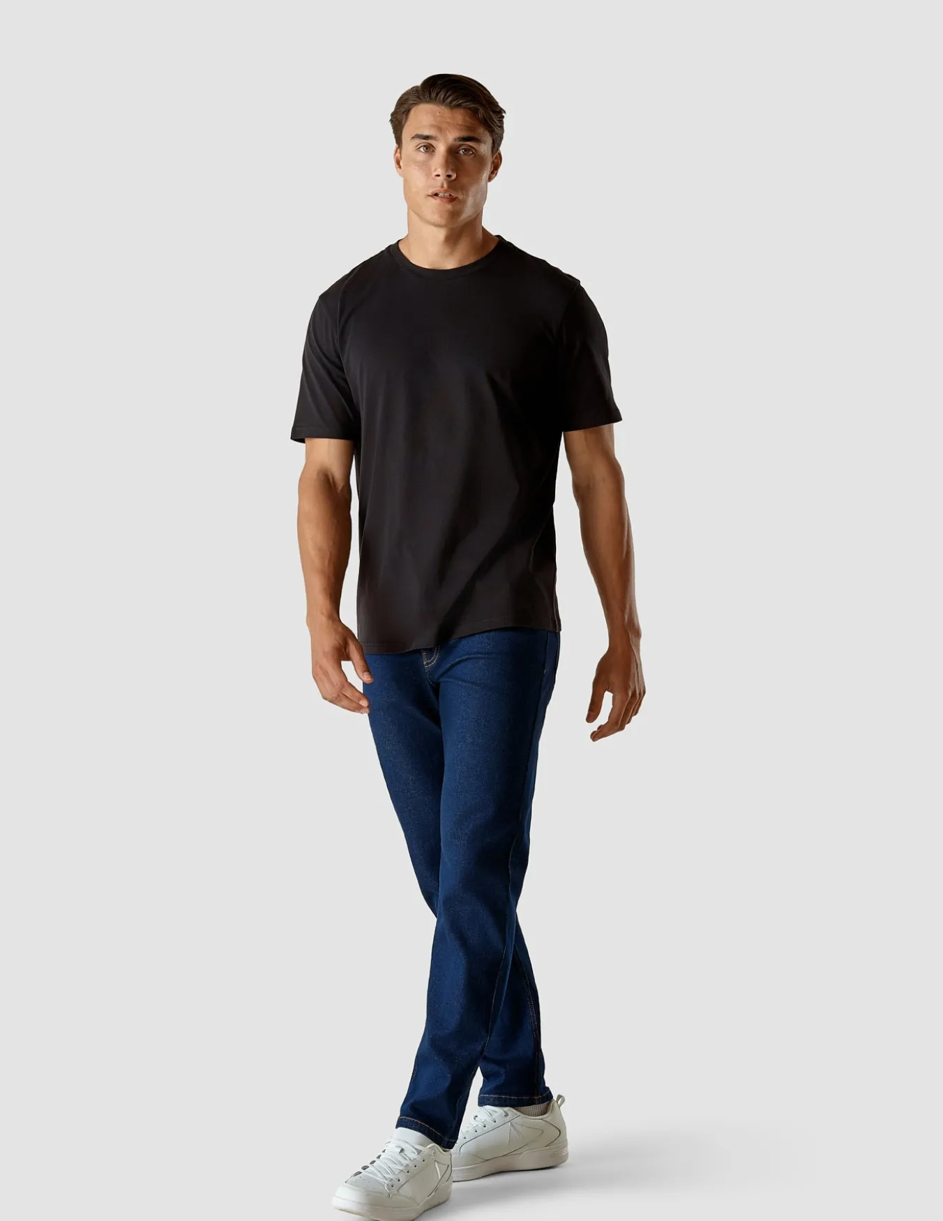 Supima T-shirt Box Fit Black