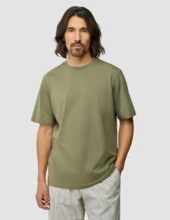 Supima T-shirt Box Fit Clover Green