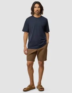 Supima T-shirt Box Fit Dark Navy