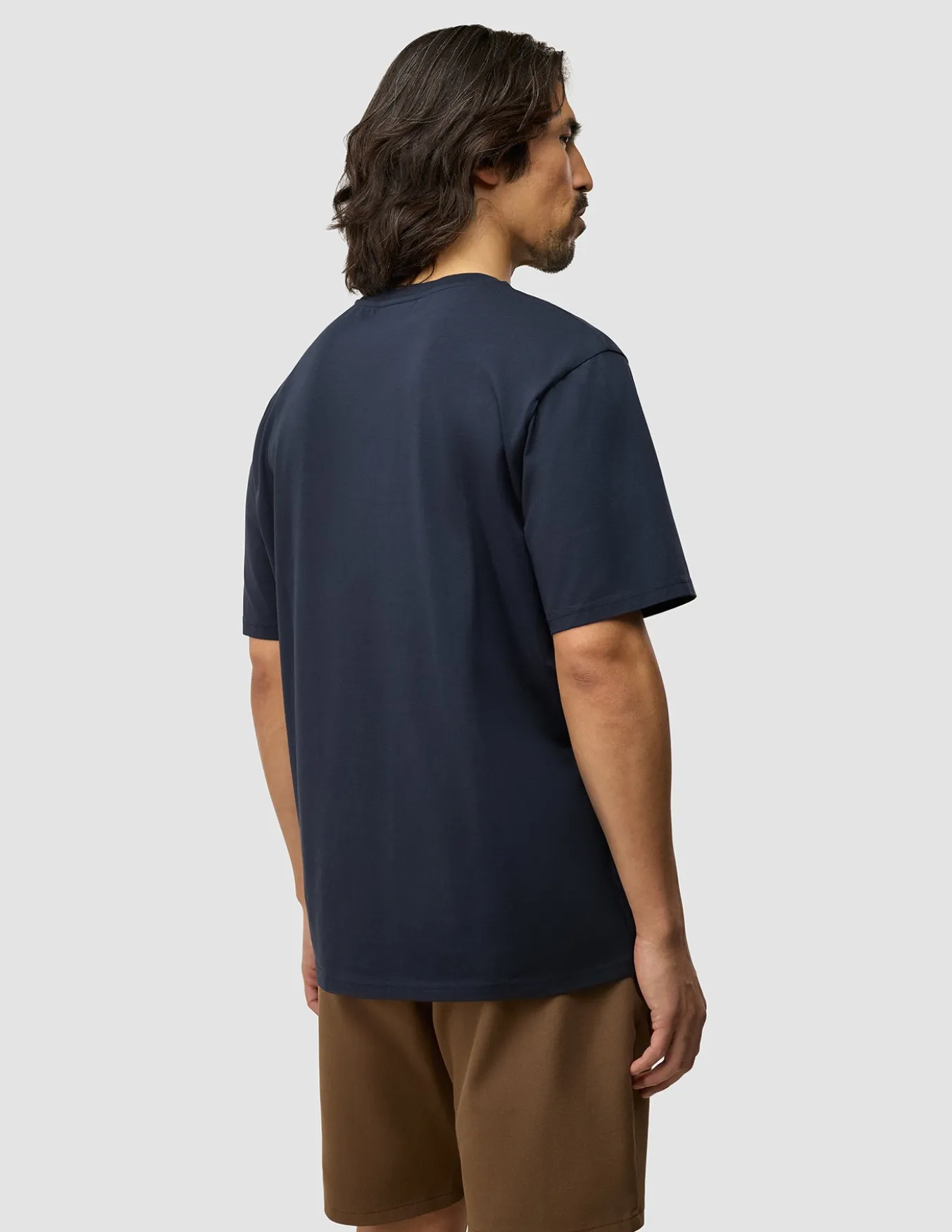 Supima T-shirt Box Fit Dark Navy