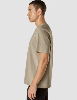 Supima T-shirt Box Fit Globe Sahara