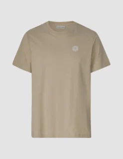 Supima T-shirt Box Fit Globe Sahara