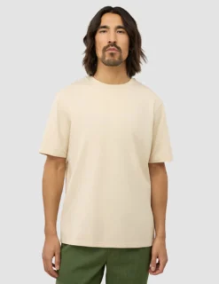 Supima T-shirt Box Fit Ivory Haze