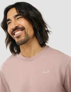 Supima T-Shirt Box Fit Legacy Dusty Lilac