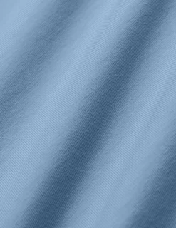 Supima T-Shirt Box Fit Rainy Blue