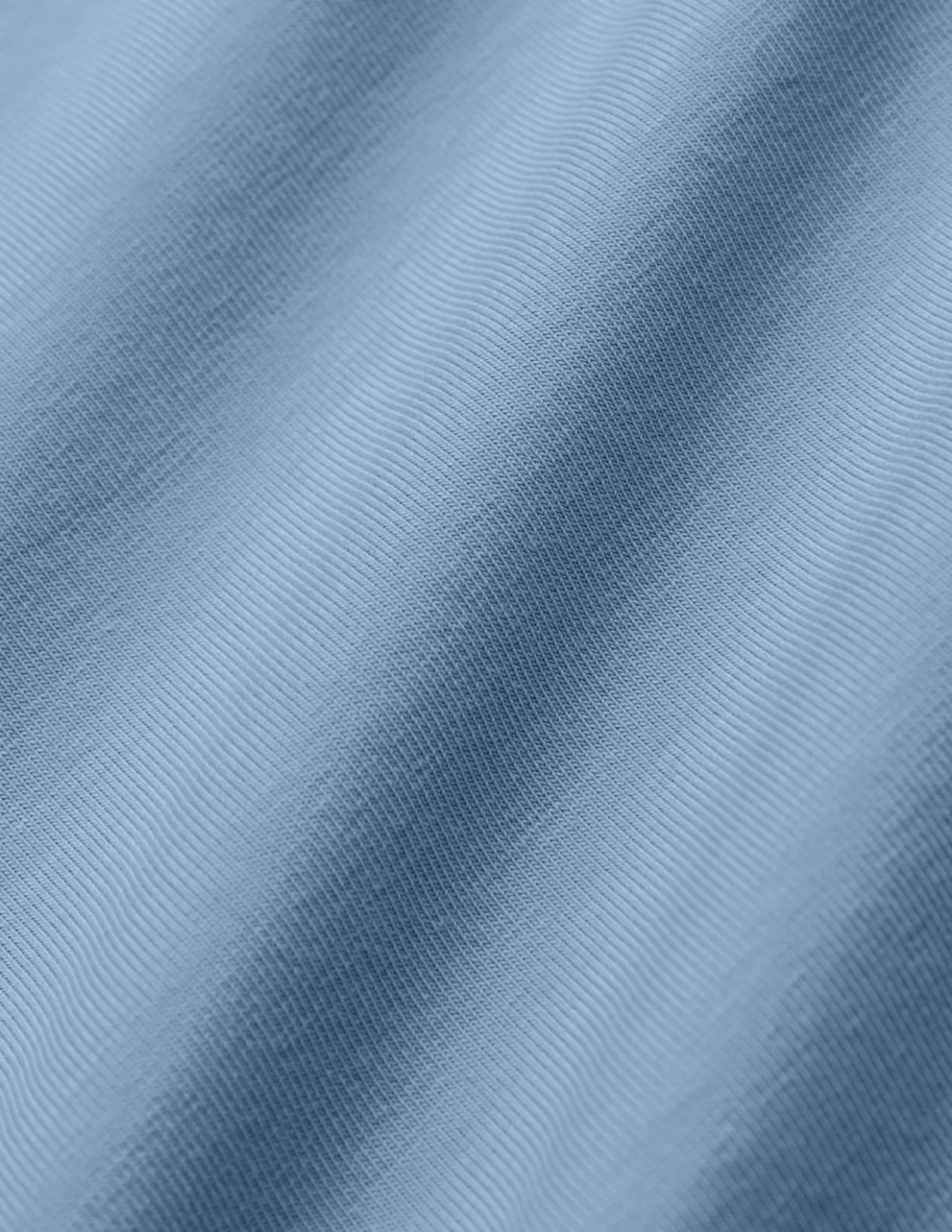 Supima T-Shirt Box Fit Rainy Blue