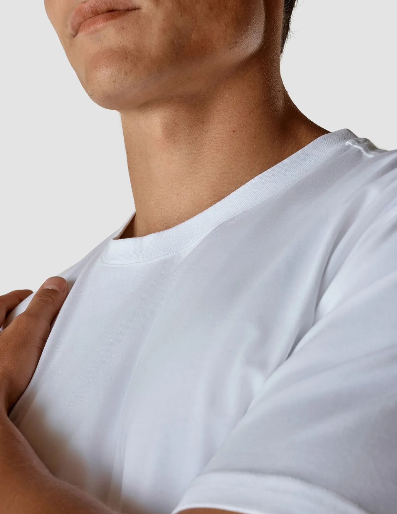Supima T-shirt Box Fit White