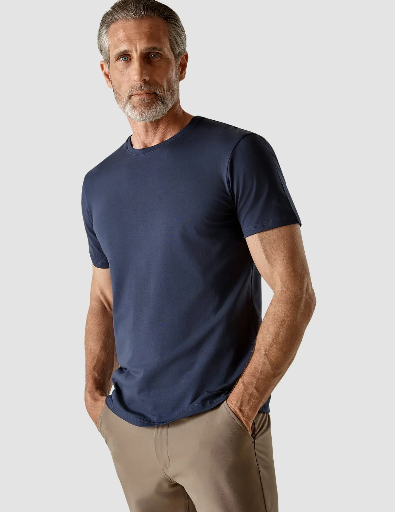 Supima T-shirt Navy