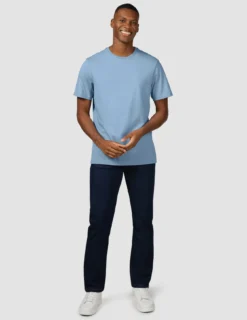 Supima T-shirt Rainy Blue