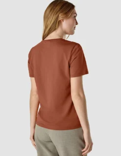 Supima T-shirt White Terracotta