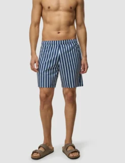 Swim Shorts Navy Stripe