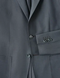 Tech Linen Blazer Navy