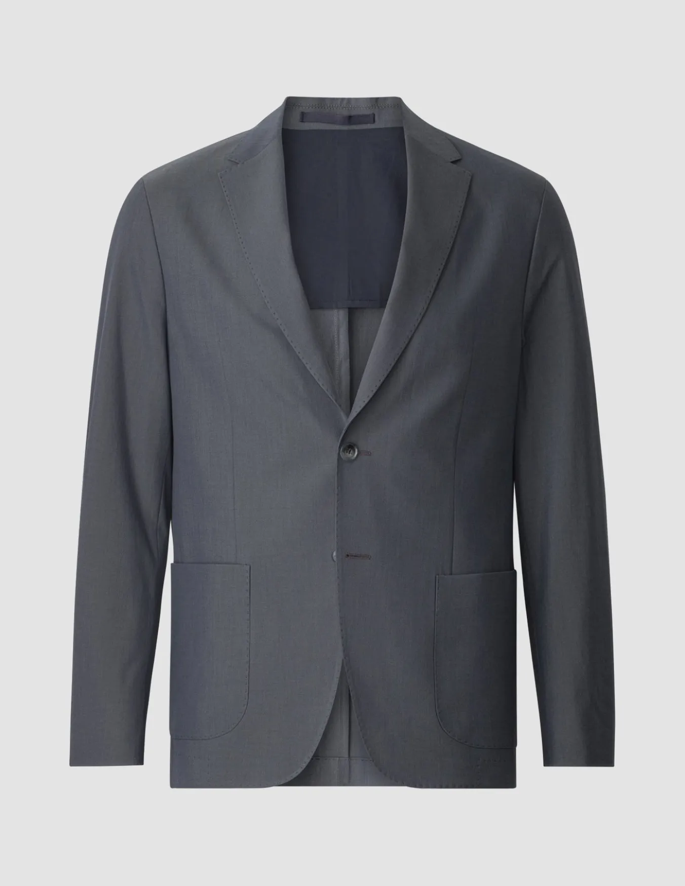 Tech Linen Blazer Navy