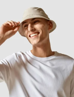 Tech Linen Bucket Hat Sandshell